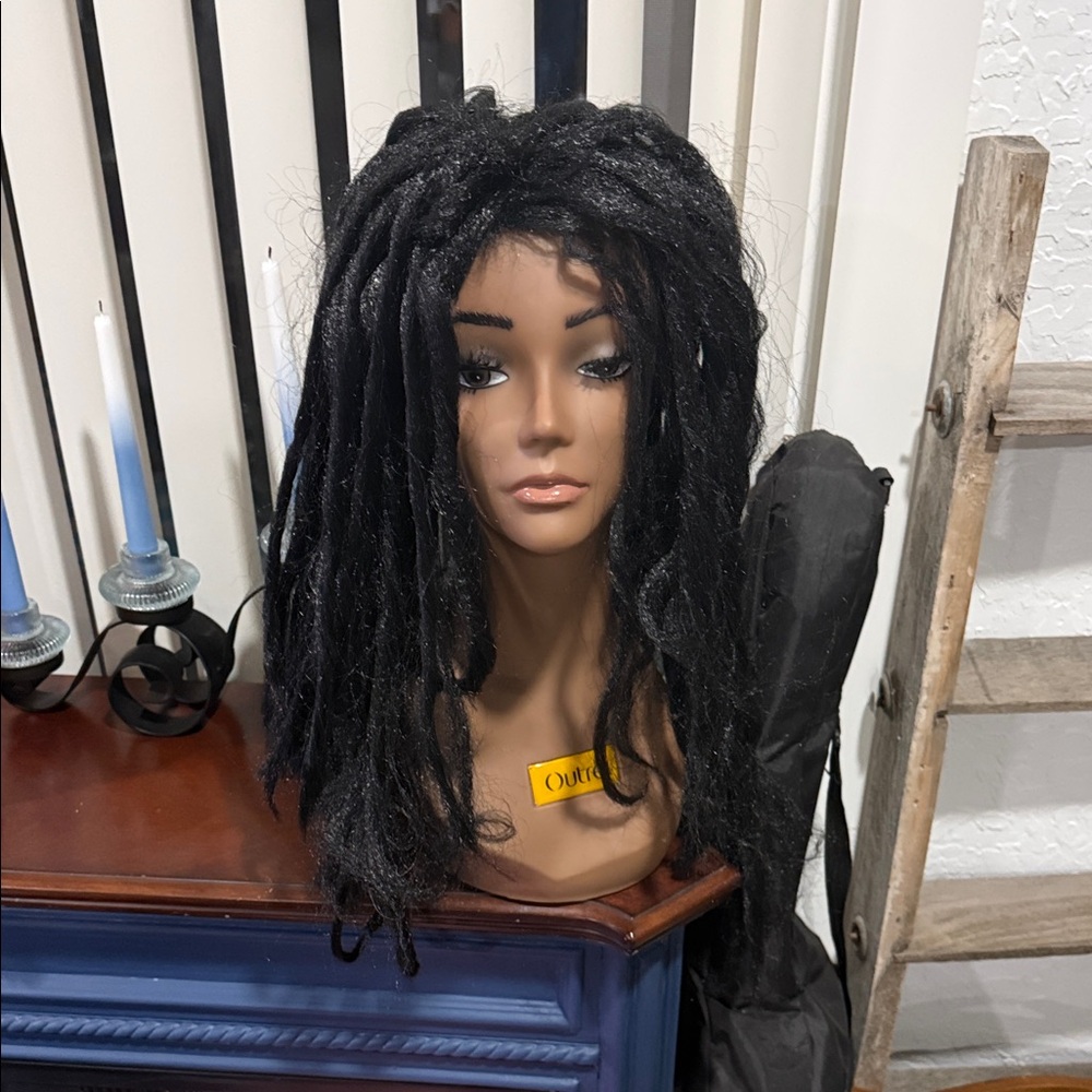 Black Dreadlock Wig for Women for Costume